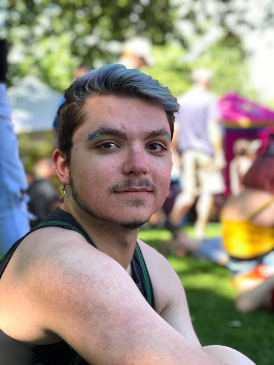 LochNephMonster's tweet image. Hey so I went to pride. Peep the outfit (proudfit, if you will) I had at some point during the day