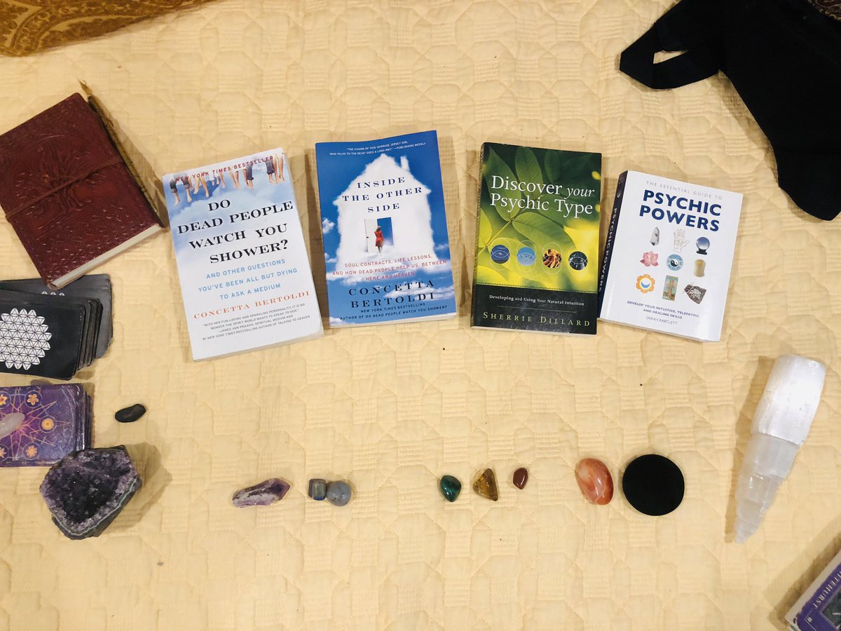 There’s also  http://Astro.com  which is really great!!! But still, books are definitely my thing. ANYWAYS,Spiritual books to help you on your journey: I love ALL of these. The first two are by a medium and she basically reaffirmed everything I already knew.