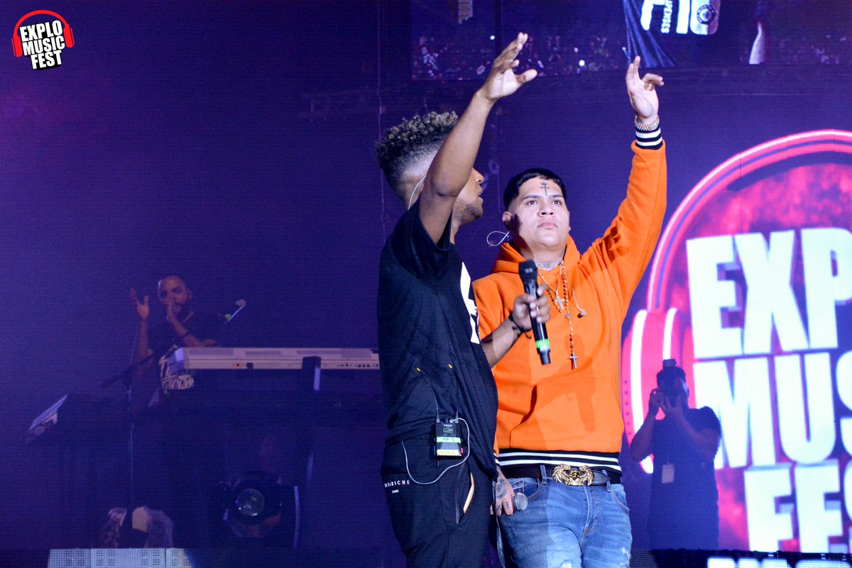 explomusicfest's tweet photo. Por primera vez en Guatemala @almightytgc7 junto a @RealRedimi2 en #Explo2019 https://t.co/HDFcpcOhIf