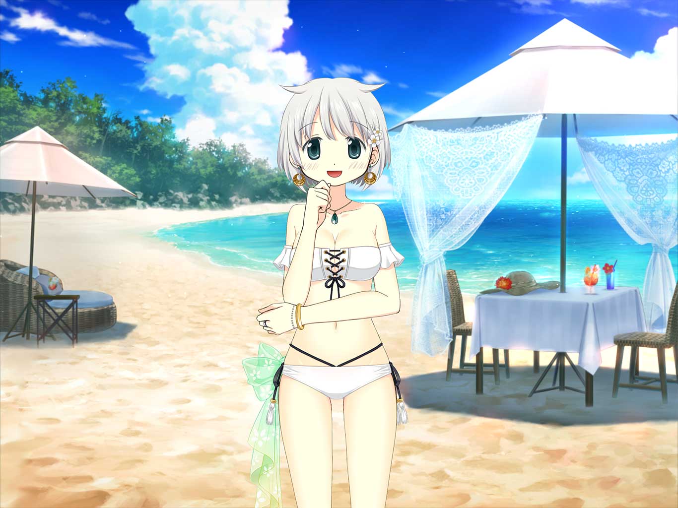 【非売品】マギアレコード 水着複製原画 画像ギャラリー No.002 | 「マギレコ」，“黒江 水着ver