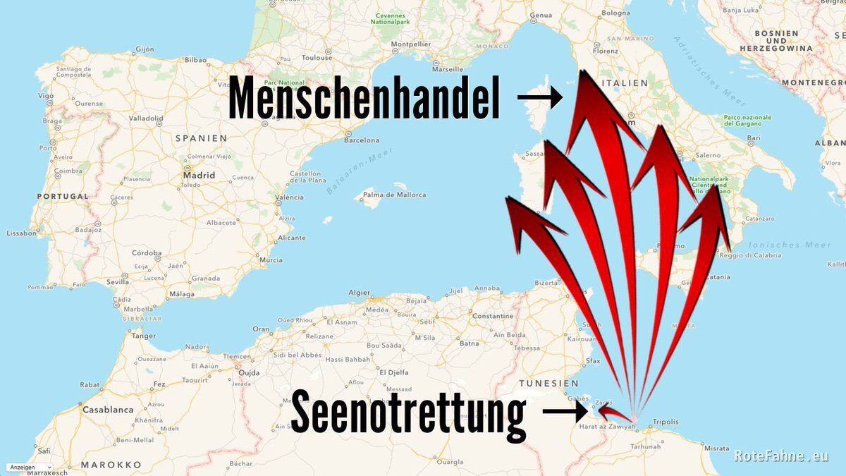 alterdonauwels's tweet photo. @pollak_politics Ist es nicht! Pervers ist Verzerrung der Dinge von der Links Blase! #jailRackete ist für Tote verantwortlich und kommt hoffentlich lange ins Gefängnis... https://t.co/OrRRez6ln5