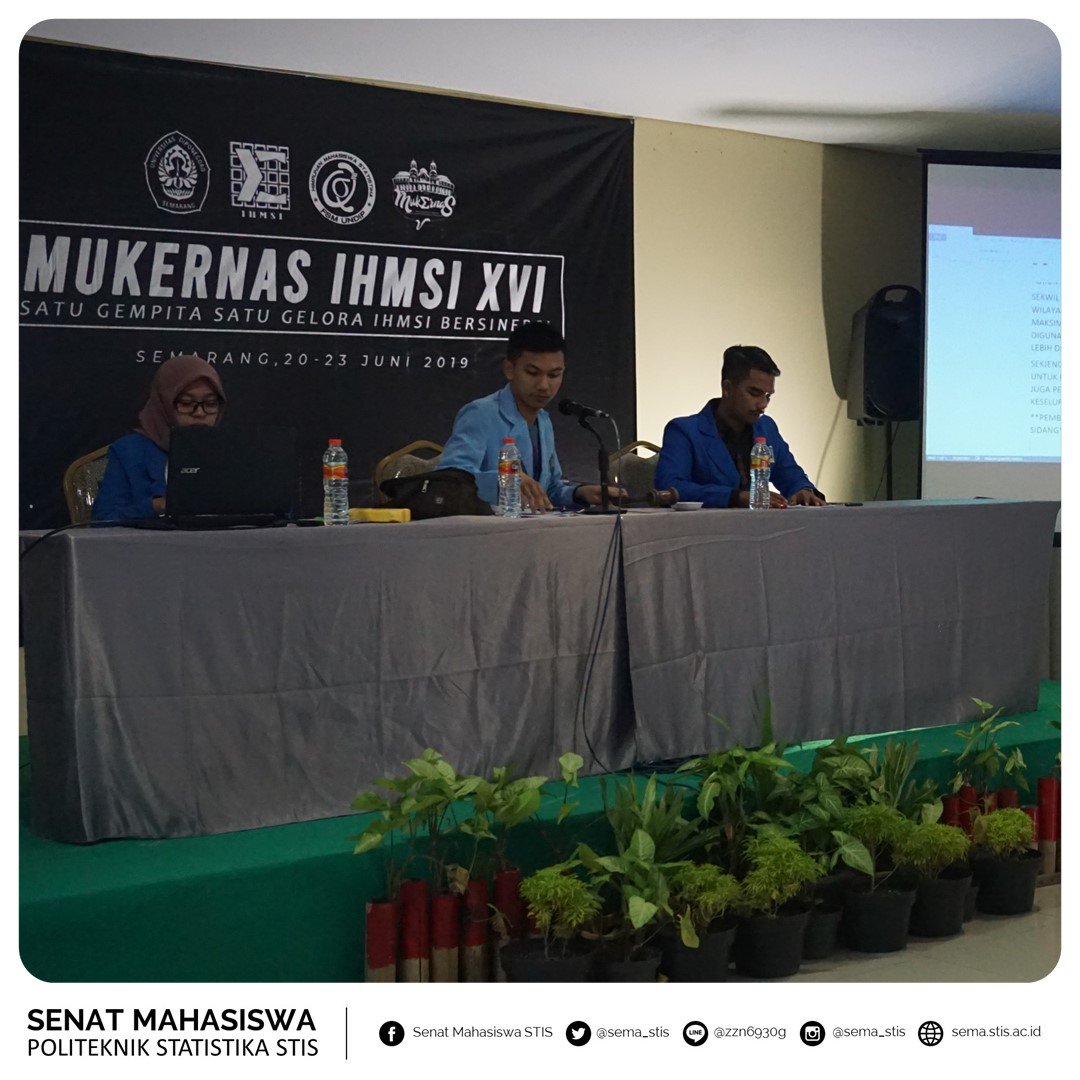 Senat Mahasiswa Polstat STIS tweet media