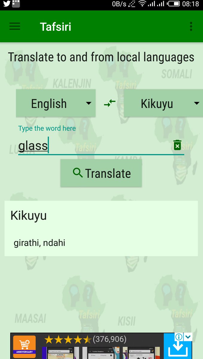 IntellectKenya's tweet photo. tafsiri means translate. Download it today and start translating! #TeamIntellect #Tafsiri https://t.co/Pa5mUzRvo8