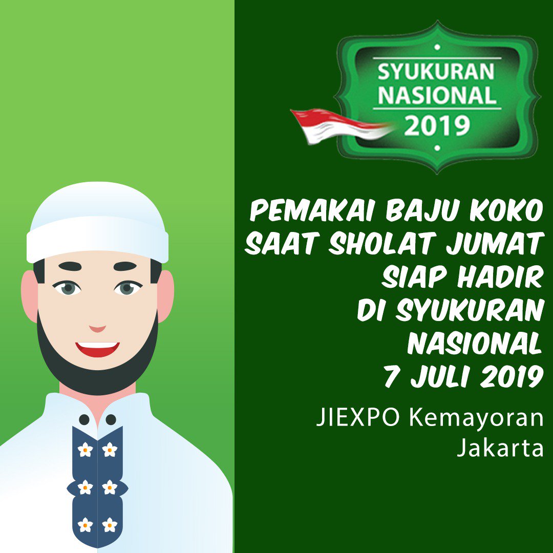 LowonganInfo's tweet photo. selamat bpk.semoga bisa menjalankan tanggung jawab sebagai presiden Indonesia dengan lebih baik.smoga sehat selalu pak.
#SyukuranNasional2019
#SyukuranNasional2019
#KitaMenang
#KitanMenang https://t.co/KrqsSRP6Hi