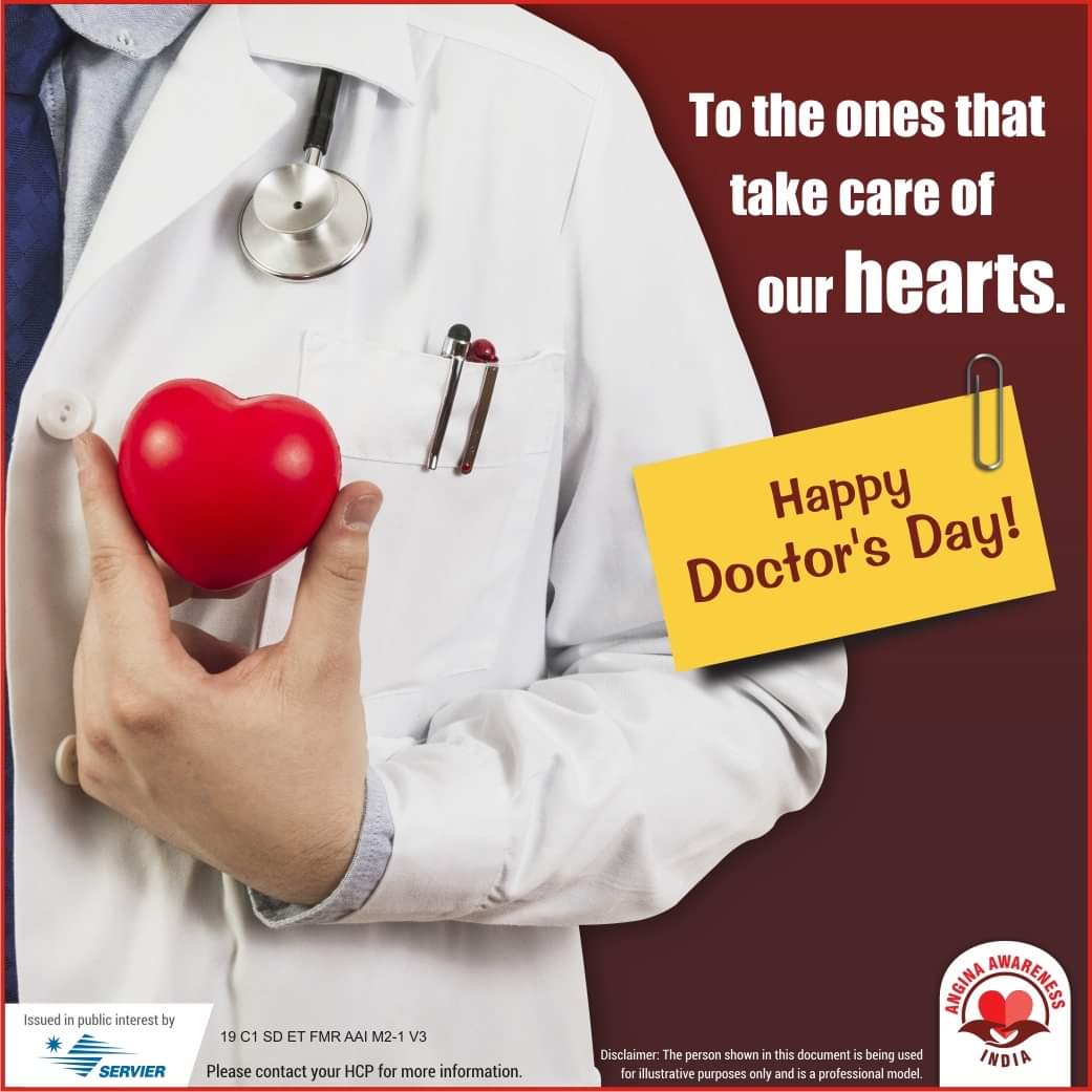 AamirSayed1990's tweet photo. Angina Awareness India wished all Doctors a very Happy Doctor’s Day!
#AnginaAwarenessIndia
#LetsGetAnginaUnderControl
#AnginaAwarenessInitiative
#DontIgnoreTheHeartsMessages https://t.co/q6k4DeHWyU