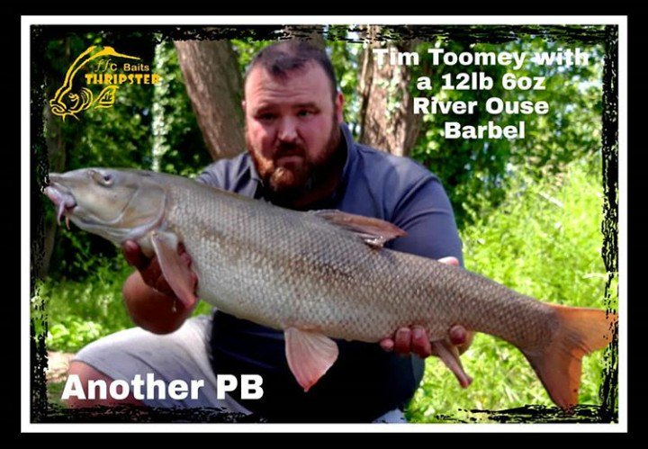 FFCBAITS's tweet photo. Our Tester, Tim was back out on the river again catching some good sized Chub and his new PB Barbel all caught on the Thripster boilies 
#Riverfishing #Barbel #PB #Thripster https://t.co/6knEsF8P9H