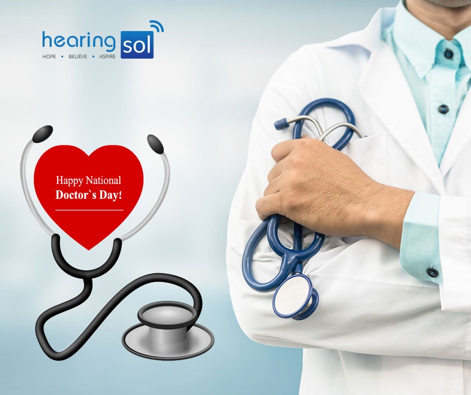 hearing_sol's tweet photo. Medicine can cure but a good doctor's inspirational words can give the strength to fight from within...
We wish a Very Happy Doctor's Day to all. 
#HappyDoctorsDay #NationalDoctorsDay #MondayMotivation #doctorsday #doctors https://t.co/1XqpO1AigE