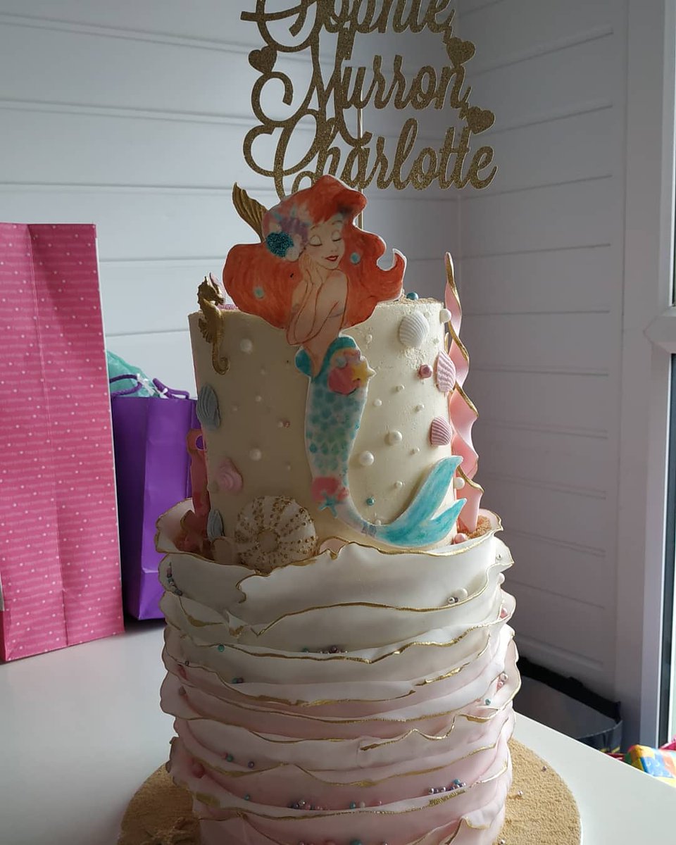 Mermaid cake by Forest Cake crafts