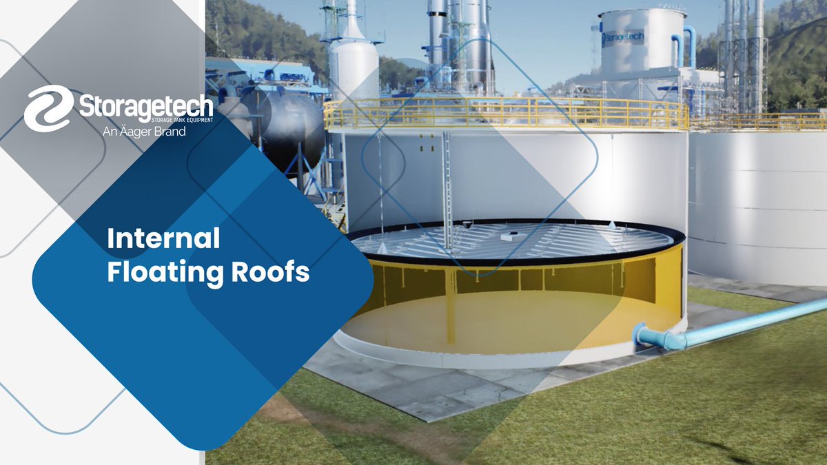AagerGmbH's tweet photo. NO MORE STORAGE TANK VAPOR LOSS
Storagetech™ Internal Floating Roof is the best solution for your emission control, vapor loss and environmental challenges. Please click here for more information.
https://t.co/E7R0OFrfdK
#floatingroof #storagetank #internalfloatingroof https://t.co/J9ZrQdUmJ6