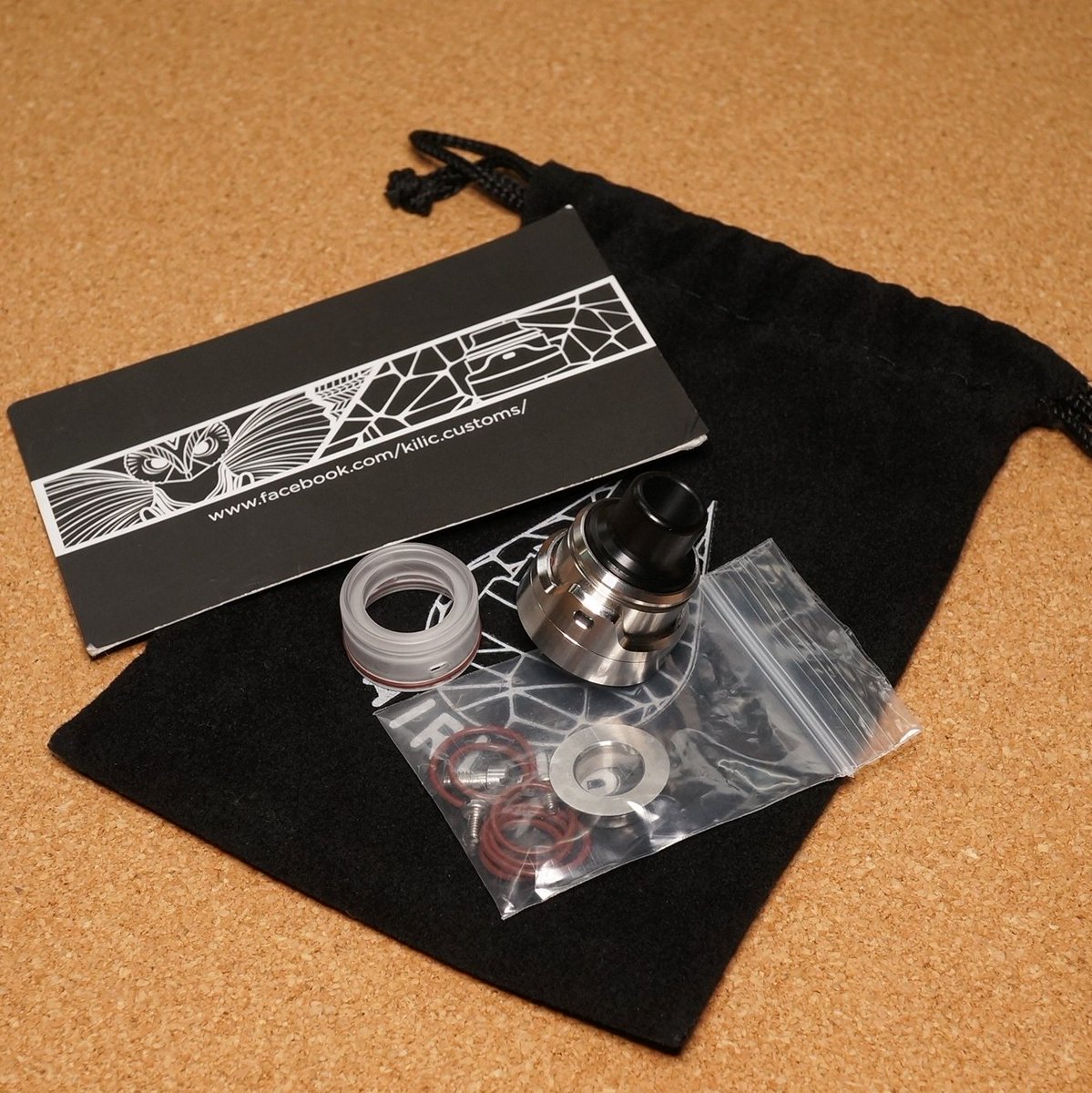 VAlphaline's tweet image. Kilic Customs｜AirLab RDA 入荷しました！オプションの Frost Clear Cap 付属。コンデションも上々ですので、探されていた方は、是非お見逃し無く！😉😉😉 DM大歓迎。
#KilicCustoms #AirLab #RDA #FrostClearCap #BF #Vape #Vape好きと繋がりたい #拡散希望 #vape放出