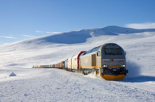 Train travel in every weather condition   - SAVEATRAIN.COM #weather #norway #tromso #fauske #snow #snowmountain #mountains #countryside #asplanviak #railnetwork #Narvik #nordic