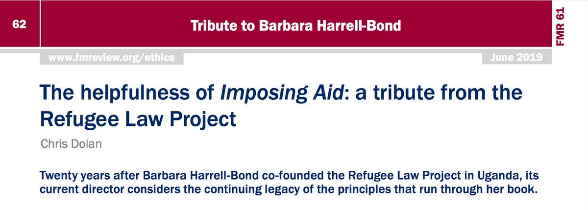 ...4) Hold duty-bearers accountable using THEIR policies
5) If existing spaces are not right, make new ones 

<a href="/unwomenuganda/">UN Women Uganda</a> <a href="/unwomenafrica/">UN Women Africa</a> <a href="/Refugees/">UNHCR, the UN Refugee Agency</a> <a href="/UNHCRuganda/">UNHCR Uganda</a> <a href="/OPMUganda/">Office of the Prime Minister - Uganda</a> <a href="/ohchr/">OHCHR</a> <a href="/KIOSFoundation/">KIOS</a> <a href="/DGFUganda17/">DGFUganda</a> <a href="/NLinUganda/">Embassy of the Netherlands in Uganda</a> <a href="/provictima/">PROVICTIMA</a> <a href="/end_svc/">Preventing Sexual Violence in Conflict</a>