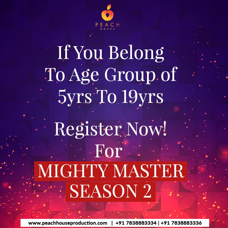 HousePeach's tweet photo. Hurry register today to get you pass to the Mighty battle round 2 a first time Inter school/collage competition in northern India.

visit us: https://t.co/Vk2gm0YhF7| Ph.: 7838883334

#mightymasters2 #mightymasters #peachhouseproduction #indionidol #saregamapa #singing #dancing https://t.co/7mWwSfKZf4