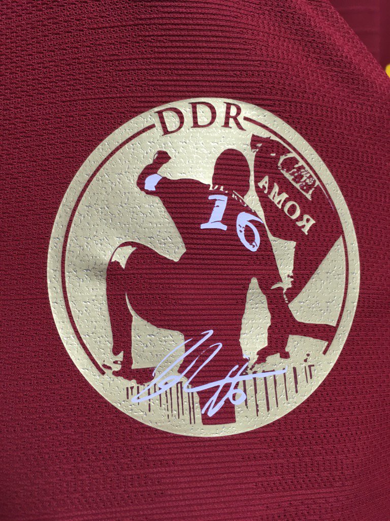 デ・ロッシ 退団記念 ユニフォーム！】 ＃デロッシ の ＃ローマ 退団