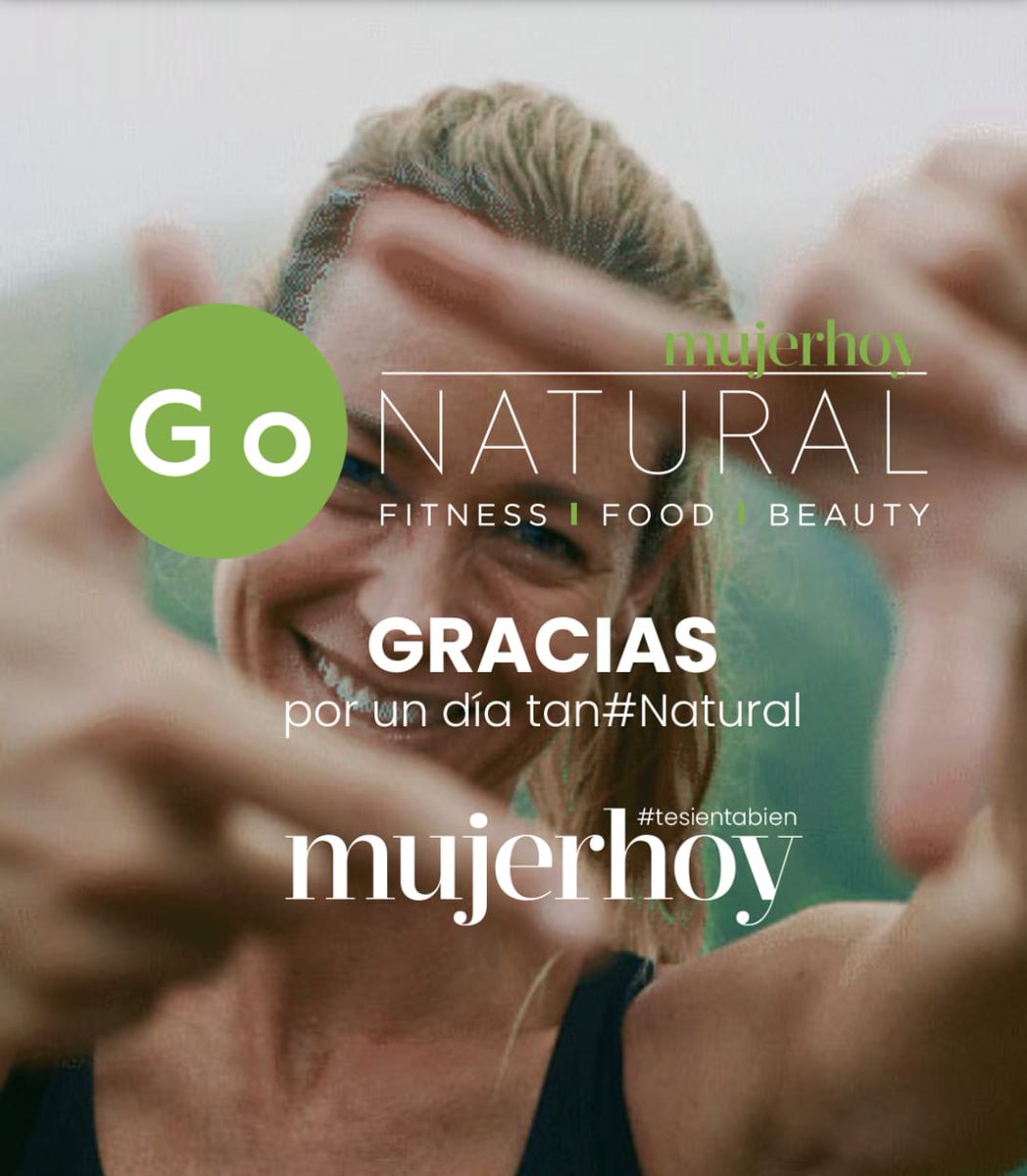 CSVocento's tweet photo. #mujerhoyGONatural #mujerhoyesNatural ¡Gracias un año más por hacerlo posible! @Mujerhoy #tesientabien https://t.co/bHpu1h1uNb