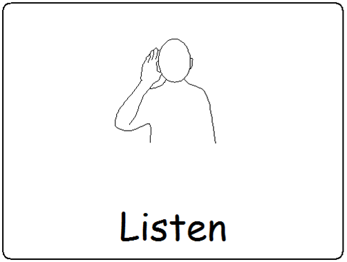 MacIntyreSchool's tweet photo. Our sign of the week @MacIntyreSchool is 'Listen' and we have so many lovely things to listen to - sensory stories, each other in our 'chat' groups and 'noisy' toys in our attention autism sessions to name a few! #Makaton #AttentionAutism #BagBooks #PersonCentred https://t.co/2WmCtvwHNQ