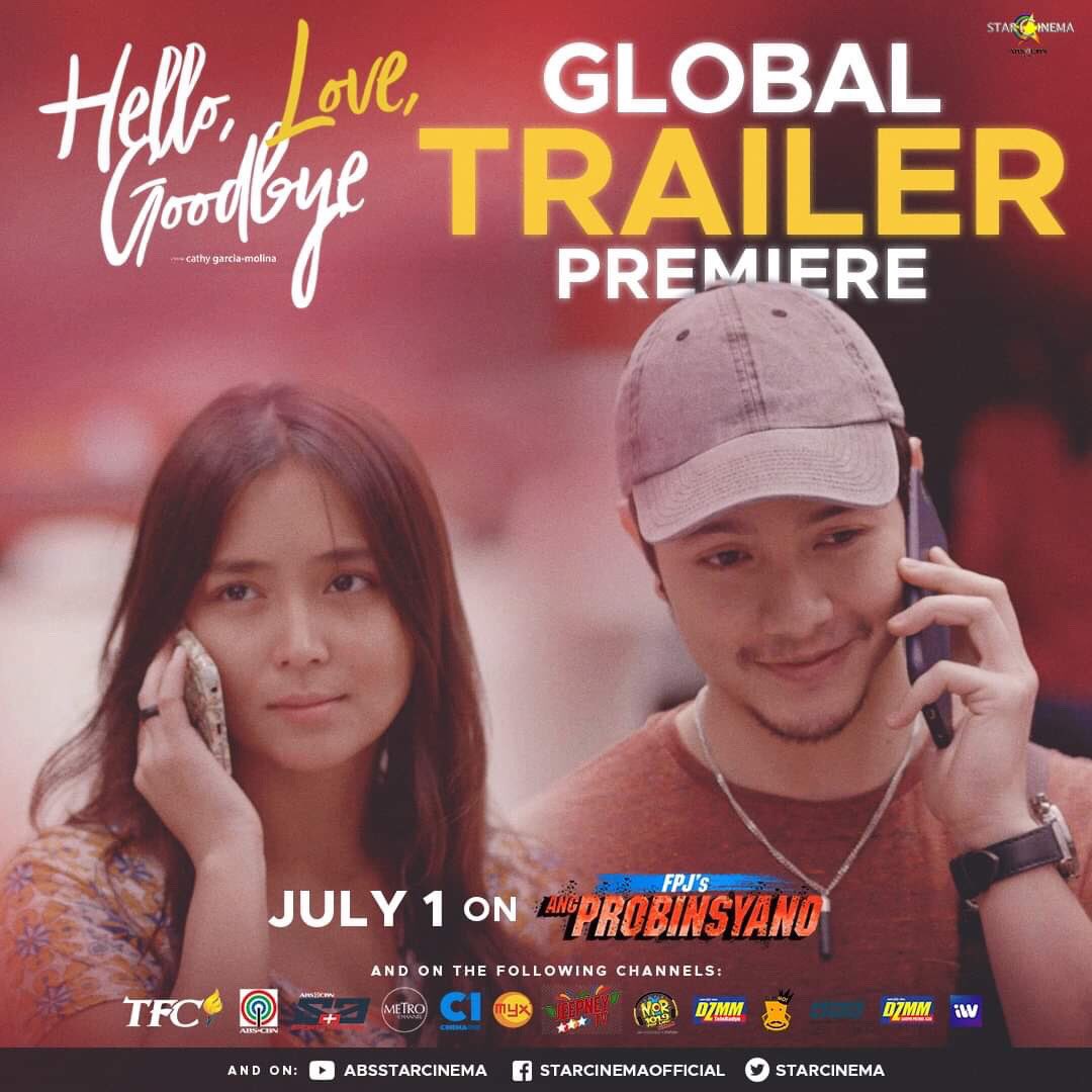 𝐚𝐯𝐢𝐞 on X: July 1, 2019 Global Trailer Premiere of Hello