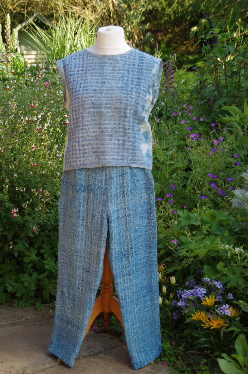 creativeweaving's tweet image. Indigo for Summer Trousers creativeweaving.wordpress.com/2019/07/01/ind…
