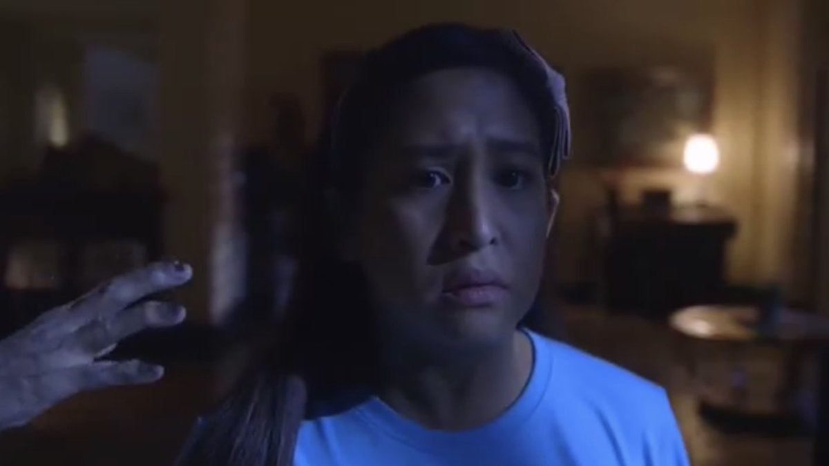AB_Garcia's tweet photo. My first feature film was a horror film and its both a joy and a scary experience (pun intended) to light for my first horror piece on broadcast TV. Please do catch this week’s episode of #MMK featuring Ms. @mariajolina and directed by Topel Lee. #aDoPsLife #cinematography https://t.co/U8f9Y9dXdk