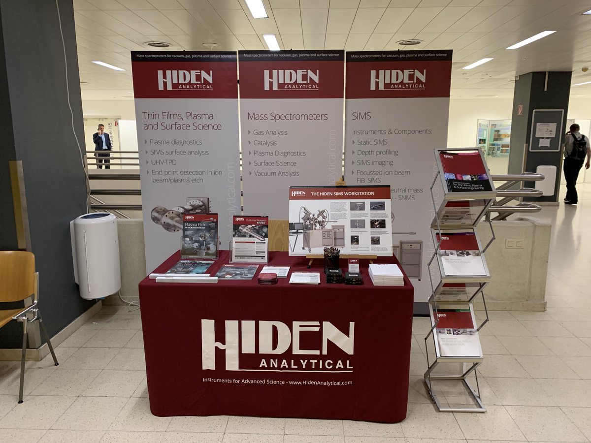 HidenAnalytical's tweet photo. Hiden Analytical are currently exhibiting at the 20. Tagung Festkörperanalytik, 1 - 3 July 2019 | Vienna. Please come along and say hello to Luke Wells on the Hiden Analytical stand.
#solidstateanalysis #fka20 #surfaceanalysis https://t.co/nubGywidIl