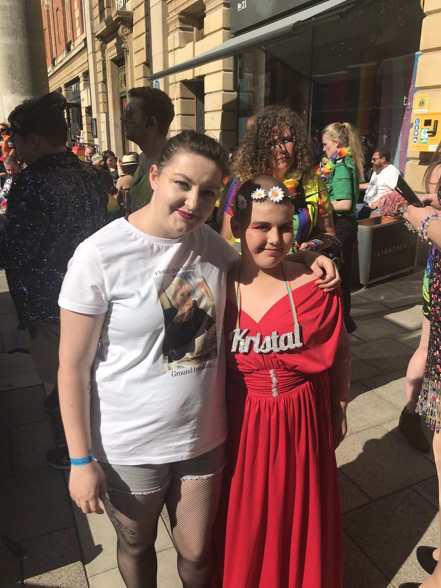 WitchyRiddler's tweet photo. @KristalDestiny_  was fab meeting you at Pride yesterday! ❤️🌈 https://t.co/DD96NLfOL4