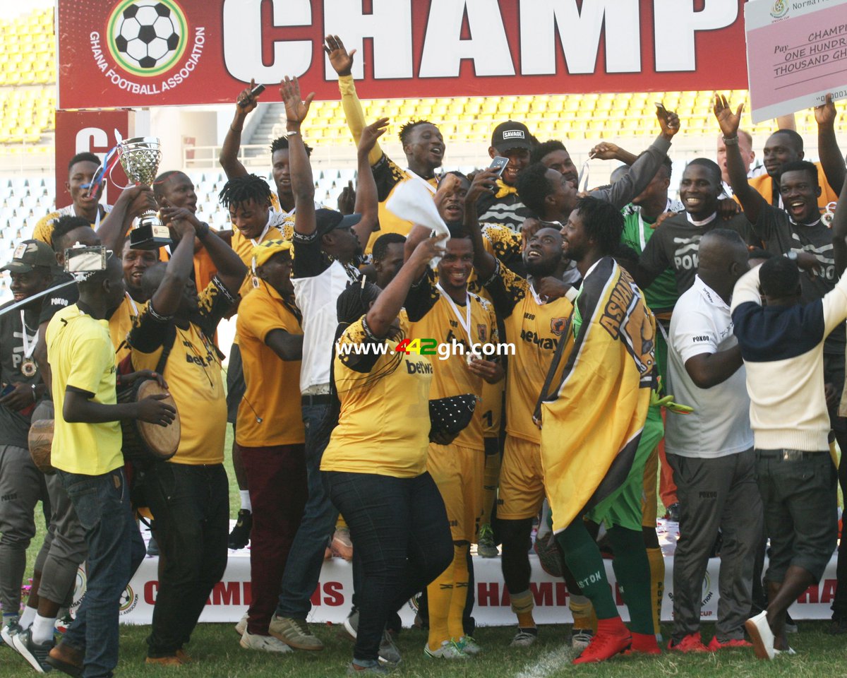 SoWAorg's tweet photo. Some pictures from the @AshantiGoldSC_ championship winning feat in the #NCSpecial tier 2 cup https://t.co/suMD1FFehM