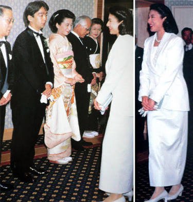 クリントラブ 黒田清子様の結婚式に白のドレスで参加する雅子様 花嫁への嫌がらせみたい 常識では結婚式では白のドレスは避けます 何処まで衣装ストーカーなん