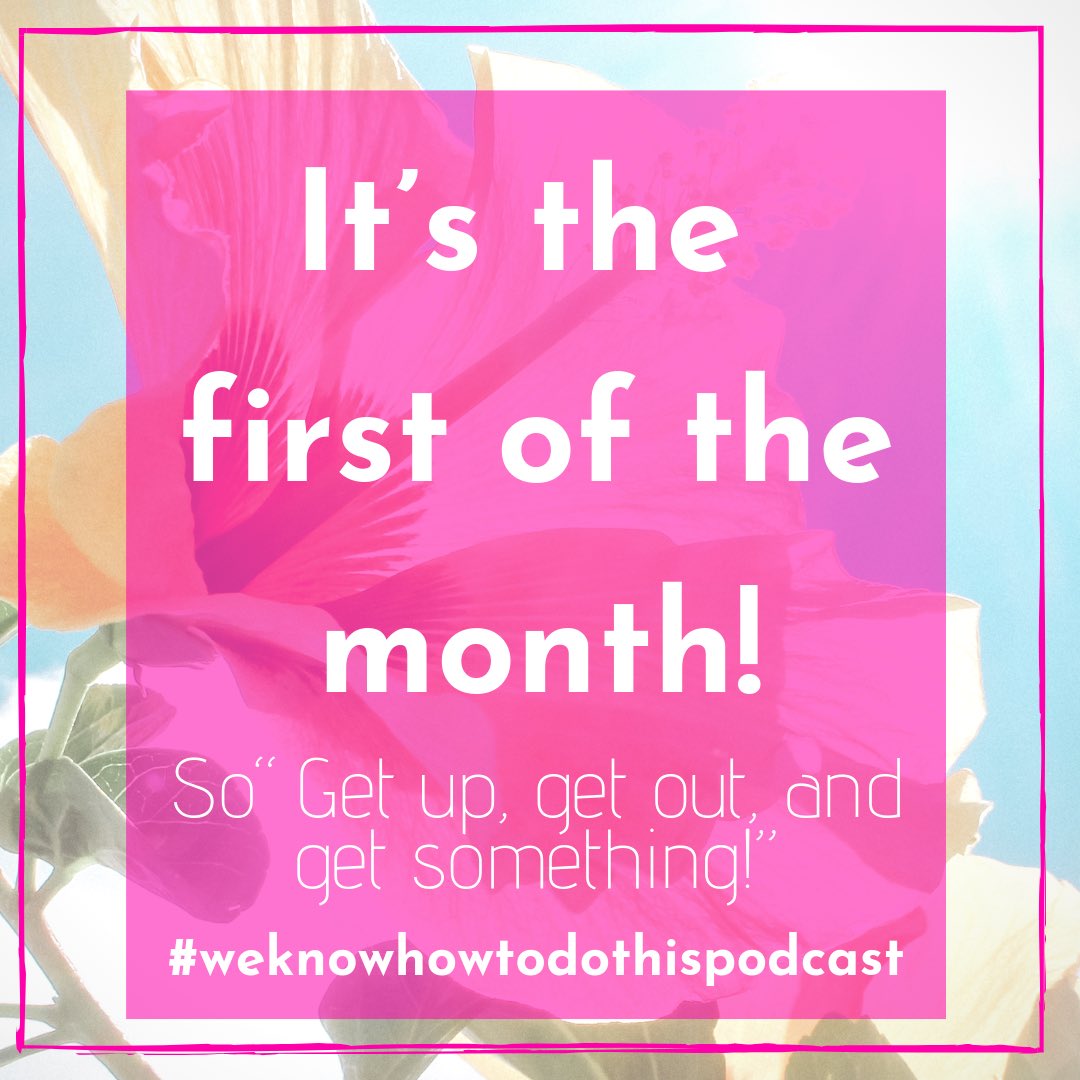 Hey, hey-it’s Monday! New month, new Monday, new moves! 💖🖤#mondaymotivation 
#weknowhowtodothispodcast 
#freshstart #summer #podcast
#podsincolor #wocpodcasters 
#afrosandaudio  #goals