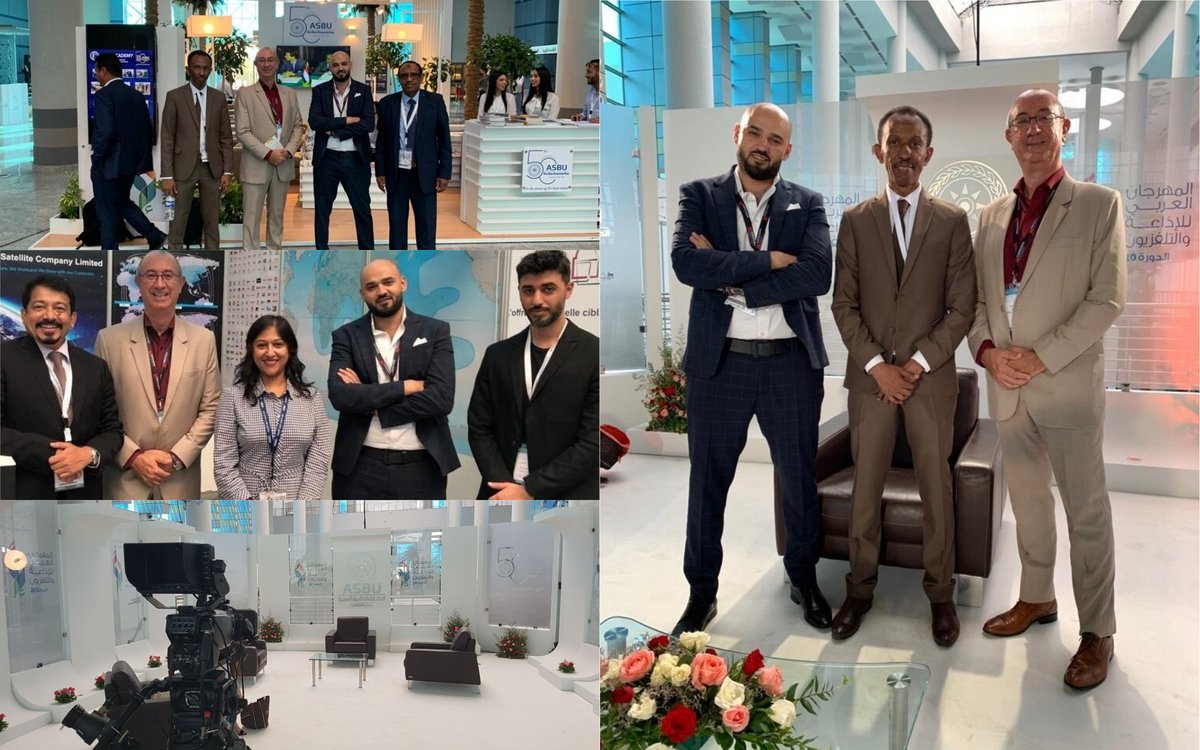 eurovision_serv's tweet image. We were proud to take part in the 20th ASBU Broadcast Festival &amp;amp; Convention in Tunisia. A great opportunity to meet with clients and partners to discuss new developments and meaningful trends in the region! #Broadcasting #Media #EurovisionServices #Trends #Convention @jorgesimao