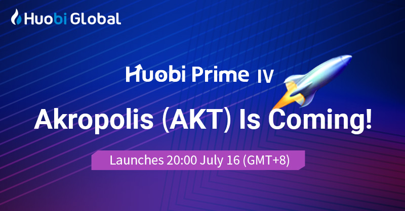 HTX_Global's tweet photo. 🔥Primed 4 Prime 4❓🔥
Buckle up- Huobi Prime's 4th launch will be Akropolis ($AKT)!
@akropolisio is building an alternative financial infrastructure on Web3 stack.
Info:https://t.co/AudNg8X7Yo
#Primed4Prime4 #Web3 #DeFi https://t.co/n0aYla063j