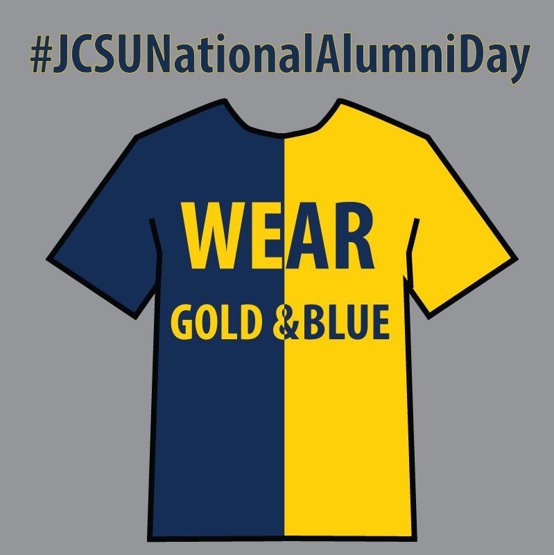 JCSUniversity's tweet photo. Today is #NationalAlumniDay. Hope you remembered to wear your Gold and Blue!
If you did, snap a photo and tag us in it so we can share with all #Smithites. ππππππ#JCSU #JCSUAlumni #GoldenBulls https://t.co/VJMP2gkT3m