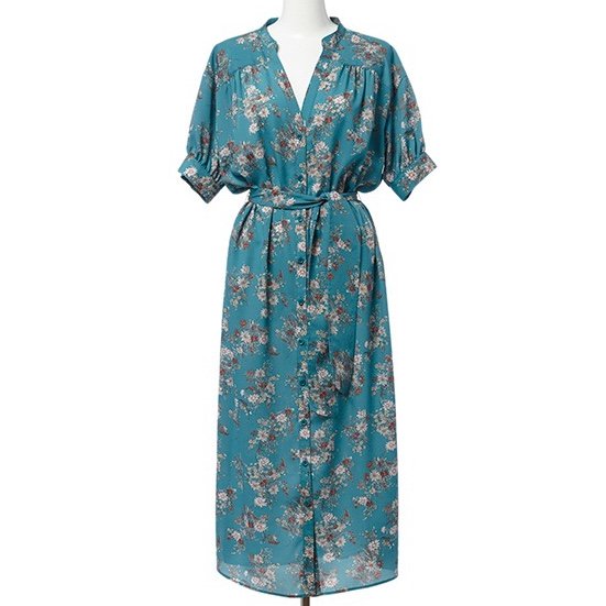 Fashion Express V Twitter 深田恭子 さん衣装 只今放送中 キスマイ超busaiku で 深キョン が着用の衣装 はこちら 前を開けるとガウンとしても着用可能な2wayデザインのワンピースです レトロな小花柄がフェミニンで素敵 詳細はこちら T Co