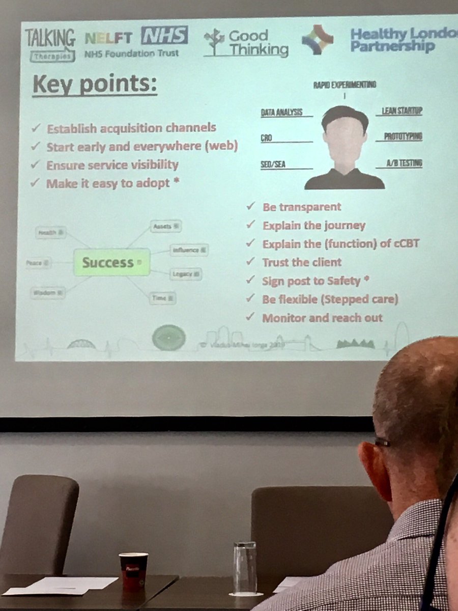 mhealth_Helen's tweet photo. Great tips from @psylligent @NELFT for #IAPT services to help improve their digital services and reduce the barriers for IAPT teams and patients #digitaliapt https://t.co/2gLH69ewSu