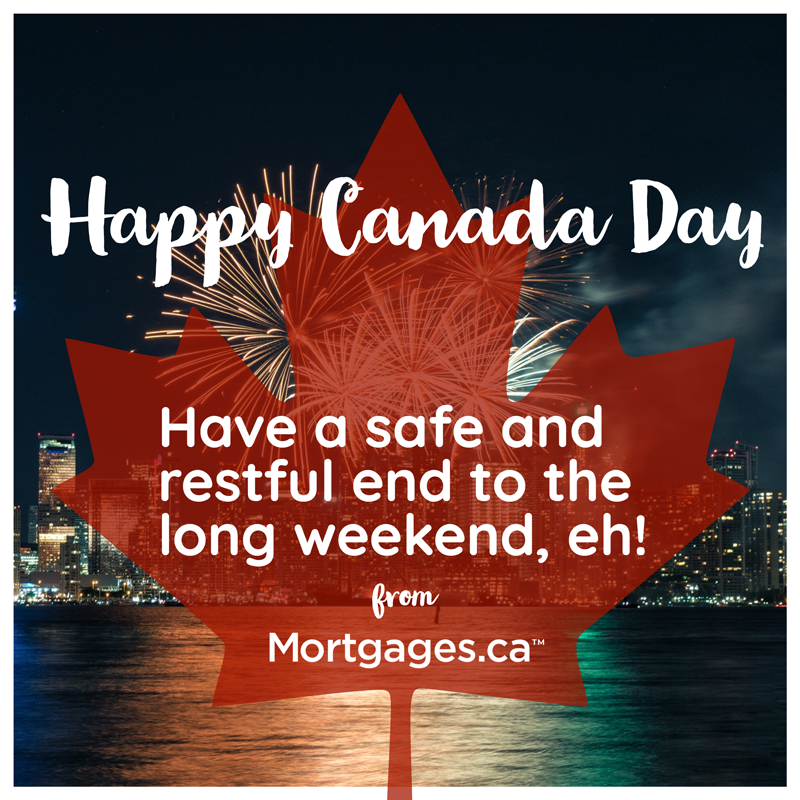 mortgagesdotca's tweet photo. Happy Canada Day! Our office is closed but we resume normal hours of operation tomorrow Tuesday July 2nd.

#canadaday #canada #eh #mortgagesdotca #mortgagesca #mortgage #toronto #gta #ontario #realestate #broker #statholiday #holiday #longweekend https://t.co/G3inAcUbbQ