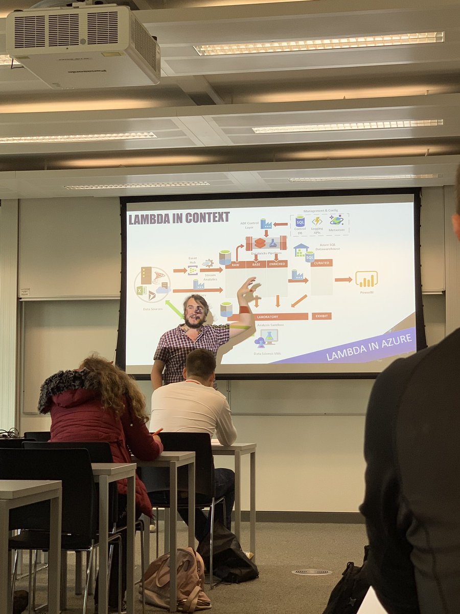 Glad to be at the #SQLSATCORK great event at <a href="/UCC/">UCC Ireland</a> <a href="/SSUGCORK/">SQL Server / MS Data Platform User Group - Cork</a>. Well done to organisers and sponsors.  #sqlsaturday #Azure