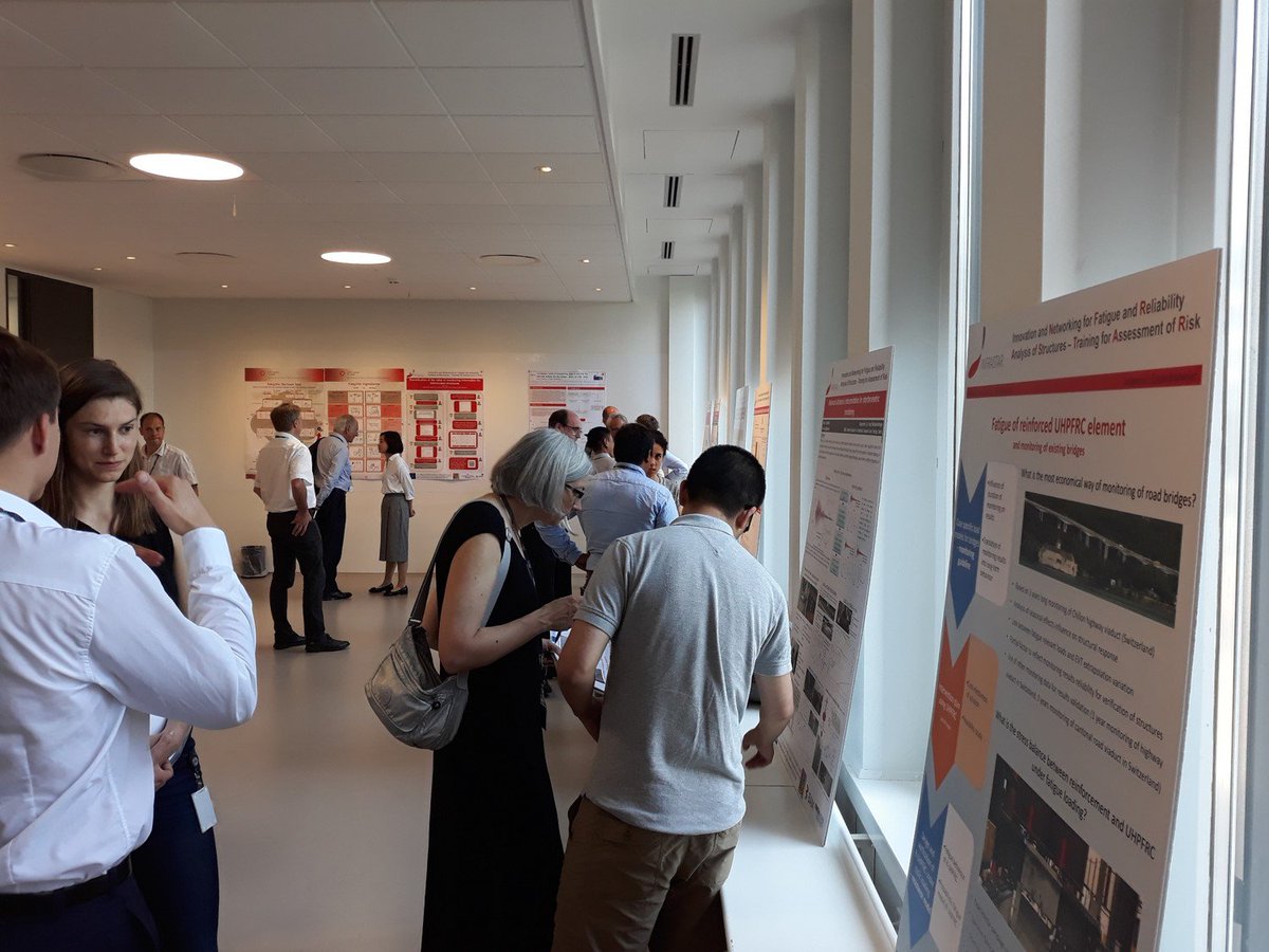 INFRASTAR_ITN's tweet photo. Back to the 3rd @EU_H2020 @MSCActions @INFRASTAR_ITN  #ImplementationDay @COWIdk.
Time to share knowledge and discuss #Industries #Academia -> Poster session. https://t.co/D3vgUYJRtV