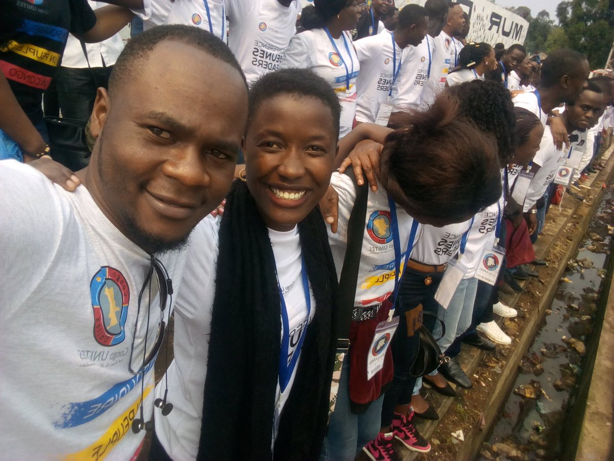 AlphaGrevisse's tweet photo. @AlphaGrevisse #CJLRDC2019:Mur de la #jeunesse à #Goma #RDC,  des jeunes #leaders  engagés à donner leur potentiel au service de la nation #congolaise. Ils veulent faire du #Congo un pays meilleur. @congounites2014 @RBatezi @ProvidenceBara3 @JfRuyange @AliciaKamwenge @RFI https://t.co/xwfyqwIKjb