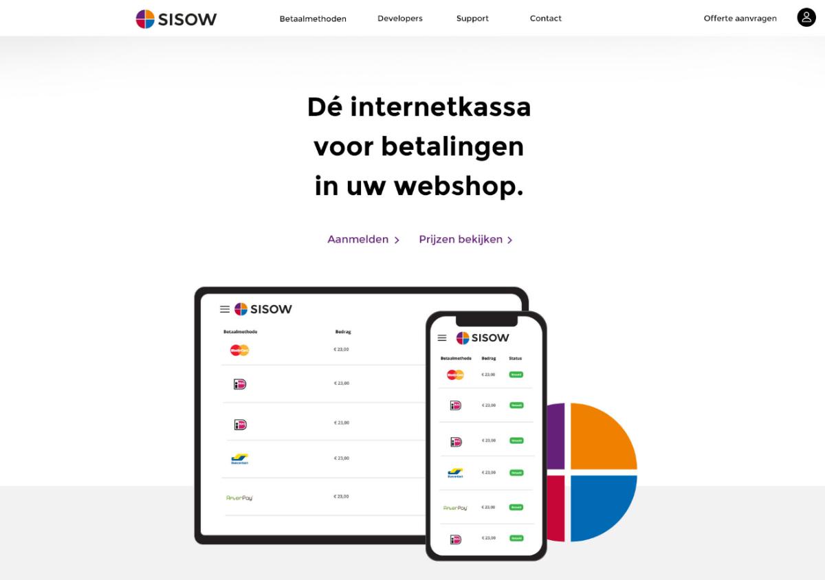 Met trots presenteren wij onze nieuwe website &amp; portal 😃 - mailchi.mp/sisow/new-site