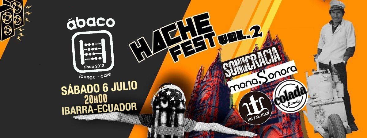Este sábado nos vamos a Ibarra junto a <a href="/UnTalJuanEc/">Un Tal Juan</a> allá nos vemos people!!! #HacheFestvol2