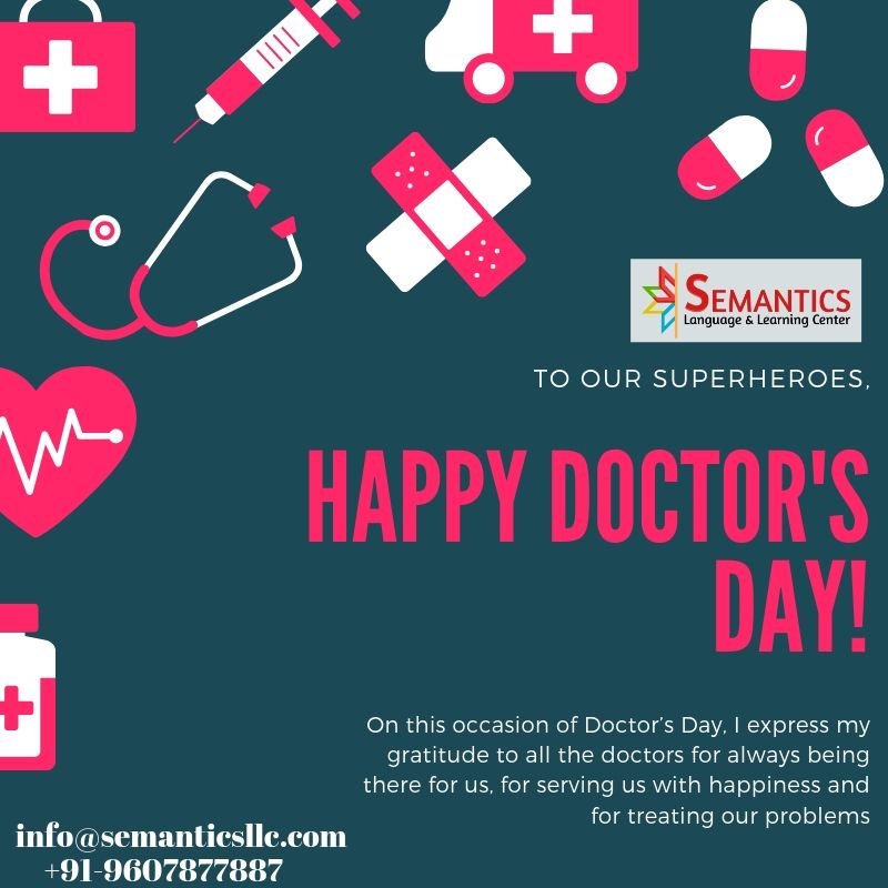 semanticsllcnsk's tweet image. On this occasion of Doctor’s Day, I express my gratitude to all the doctors for always being there for us, for serving us with happiness and for treating our problems
Happy Doctor&apos;s Day 

#happydoctorsday2019 #doctorsdayy #semanticsllc #thankyoudoctors #nationaldoctorsday2019