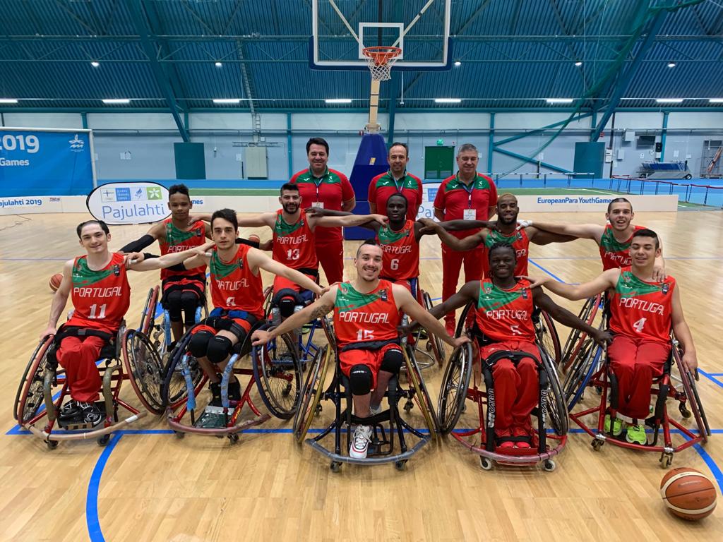 Basquetebol Portugal on X: Numa participação inédita nos Jogos Europeus da  Juventude Paralímpicos, na Finlândia, a Seleção Nacional de Sub23 de  basquetebol em cadeira de rodas 🇵🇹 classificou-se no quarto posto. Análise