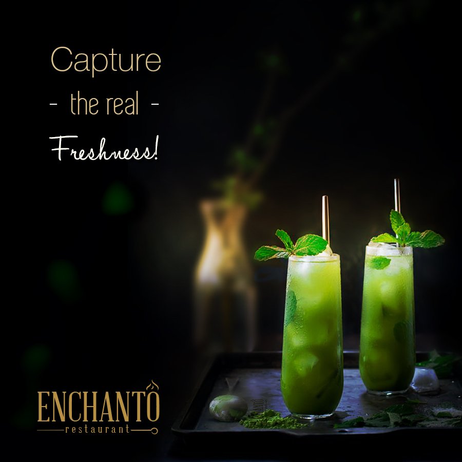 EnchantoTweets's tweet photo. Have you tried our Mint Margarita to kill this scorching heat?
Try it today!
#Enchanto_restaurant #FreshDrinks #Islamabad_Restaurant https://t.co/rvNvFjfT3R