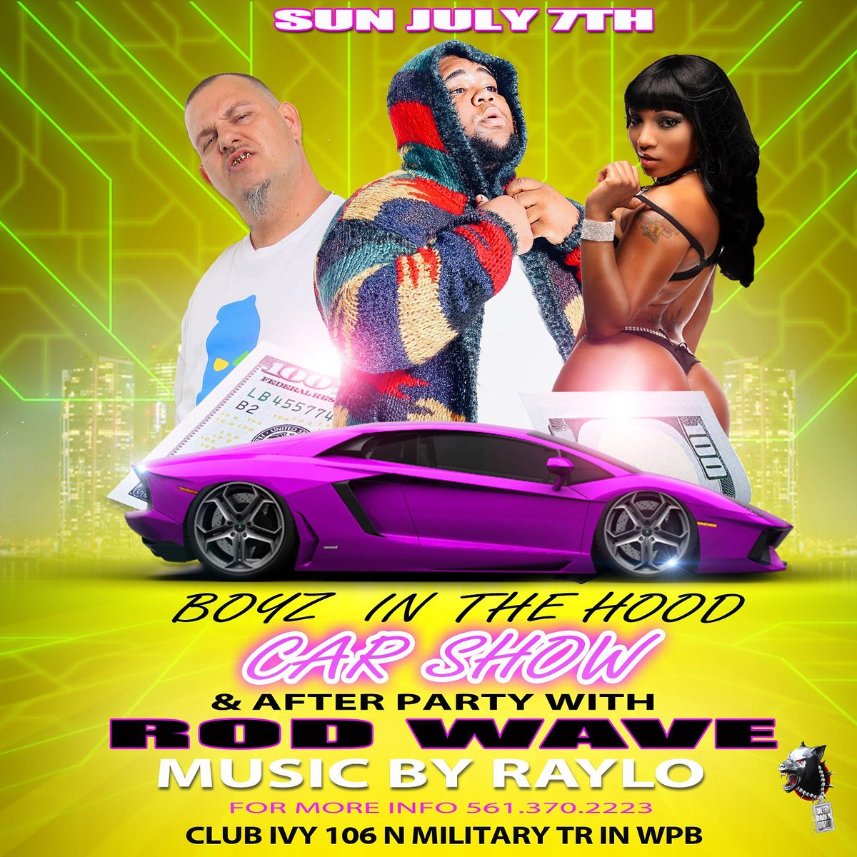 RAYLO561's tweet photo. This Sun ill be live with Rod Wave at Ivy aka Rumbass #demdamndogs https://t.co/P2OfynKAVw