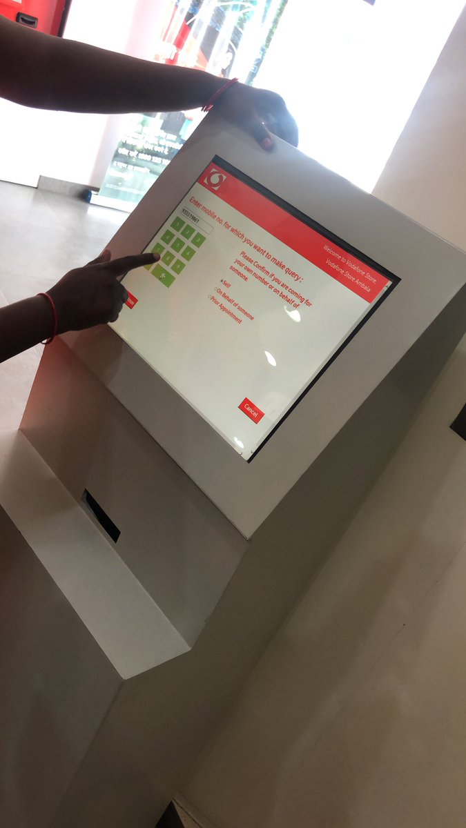 mohitsehgal's tweet photo. @VodafoneIN one of the worst experience in Vodafone store. Store person directly refuse to handle the query if you do not take token from token machine but how can anyone take token if your machine doesn’t work properly. I was planning to opt new Vodafone postpaid connection.’ https://t.co/RHiX3qq6nS