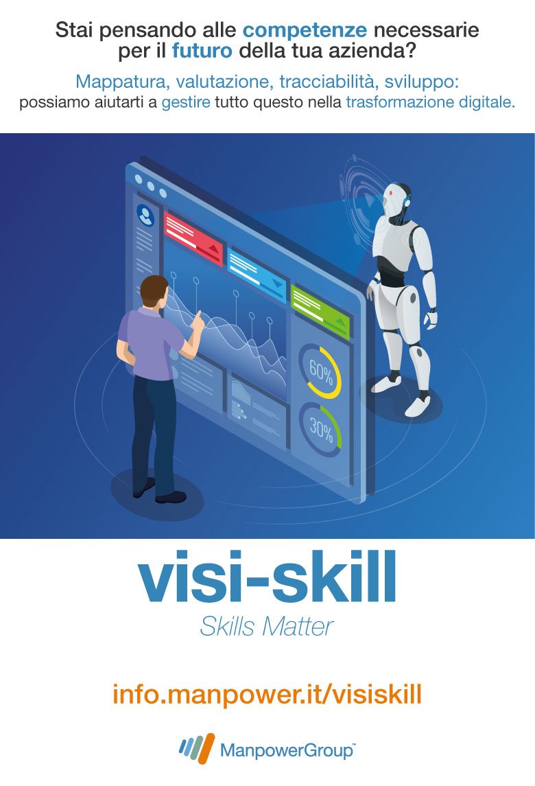 ManpowerGroupIT's tweet photo. #ManpowerGroupItalia presenta #visiskill, strumento rivoluzionario ideato da #ExperisIT per supportare le aziende nelle scelte HR, sfruttando la tecnologia #AI e i #DataAnalytics
#SkillsMatter https://t.co/tYPxpx1dLa https://t.co/PSUPQvKWMz