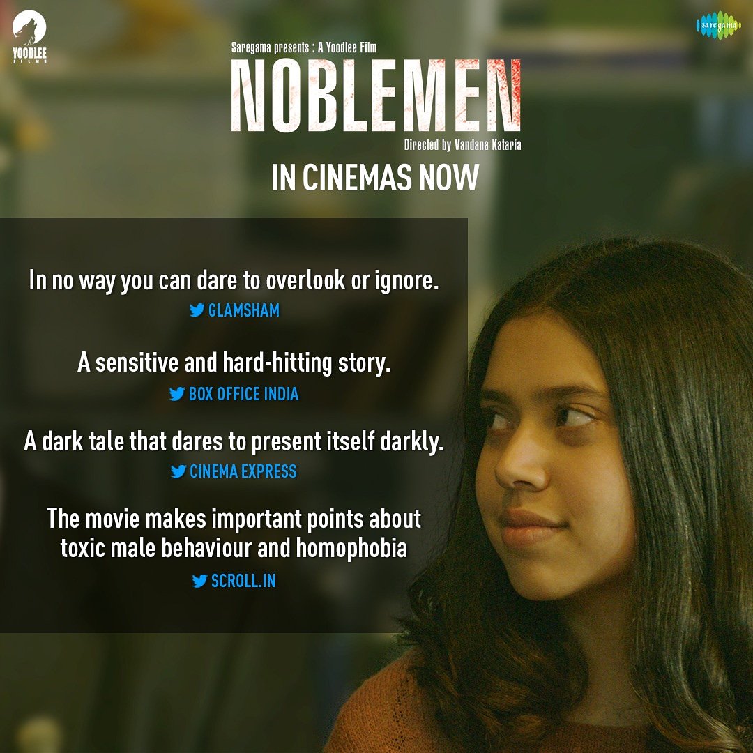 YoodleeFilms's tweet photo. The twitter-verse is abuzz with love for #Noblemen.
#BooTheBully and book your tickets now: https://t.co/CpJ0RJAzFU
#Teenage #AntiBullying #InCinemasNow #YoodleeFilms https://t.co/5M8bGDBtxW