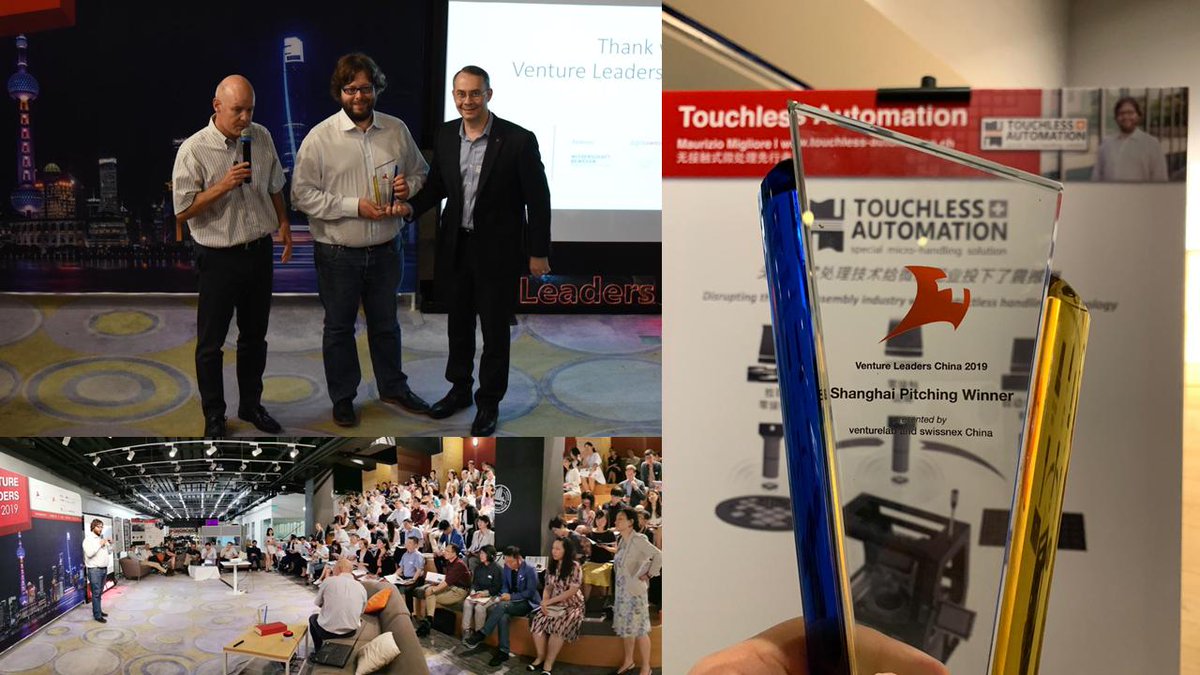 EPIC Photonics (@epic_photonics) on Twitter photo Touchless Automation has won the Shanghai pitching competition, receiving the prize from the hands of Felix Moesner, PhD, MBA, Science consul and CEO of swissnex China and Jordi Montserrat, Managing partner of Venturelab. <a href="/TouchlessAutom/">Touchless Automation</a> Touchless Automation has won the Shanghai pitching competition, receiving the prize from the hands of Felix Moesner, PhD, MBA, Science consul and CEO of swissnex China and Jordi Montserrat, Managing partner of Venturelab. <a href="/TouchlessAutom/">Touchless Automation</a>