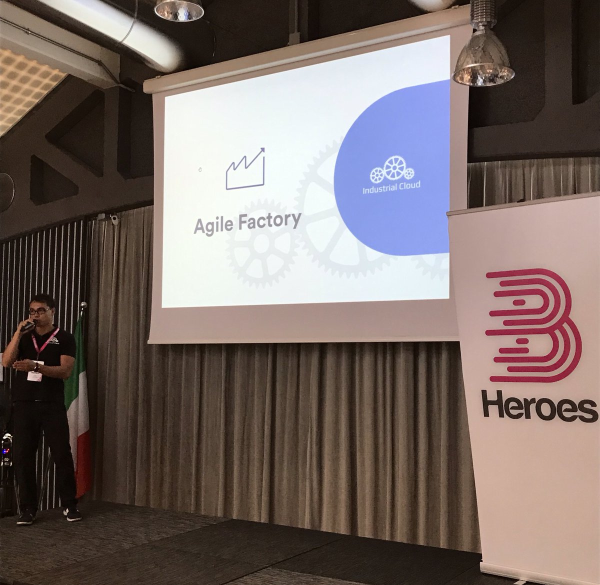 I3P_Torino's tweet image. È la volta di #AgileFactory spin off di @IndustrialCloud: il loro obiettivo? Portare nelle PMI un sistema di monitoraggio, gestione e controllo avanzato ed efficiente - @BHeroes_Italia