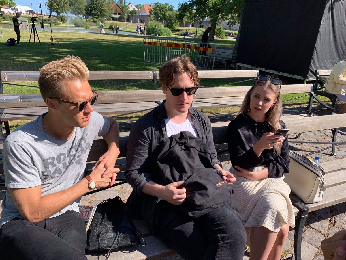 Almedalen! Vi sänder live i P3 mån-tors kl 16.04. Dagens gäster: <a href="/hanifbali/">Hanif Bali</a> &amp; Alex Schulman #almedalen19