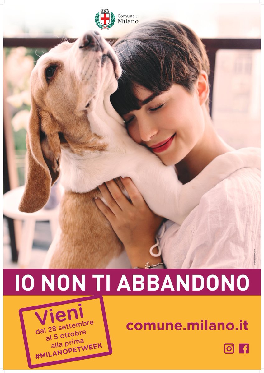 Quando vai in vacanza, portalo con te!
#ionontiabbandono